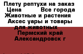Плету рептухи на заказ › Цена ­ 450 - Все города Животные и растения » Аксесcуары и товары для животных   . Пермский край,Александровск г.